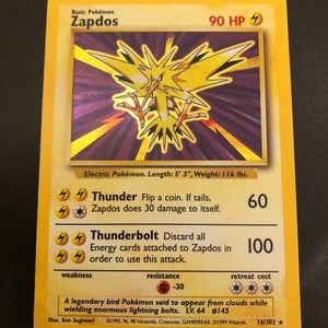 Zapdos - 16/102 - Holo